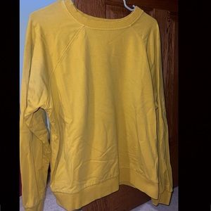 Yellow crewneck